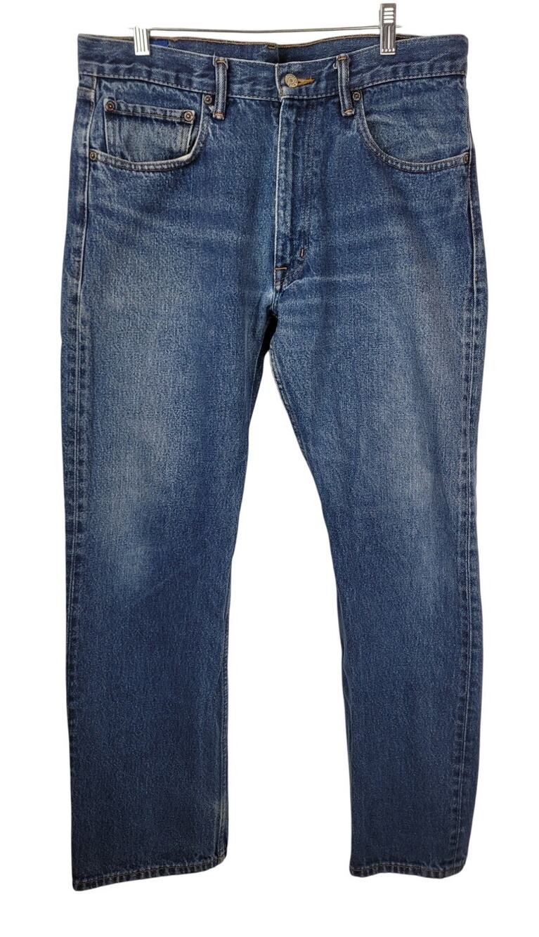 Pendelton Men's Gorpcore Straight Leg Medium Wash Jeans Workwear 35x32